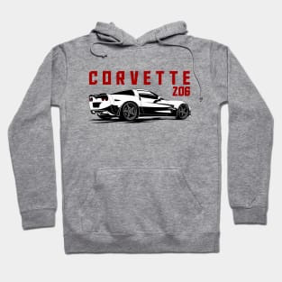 Corvette Z06 American Cars Hoodie